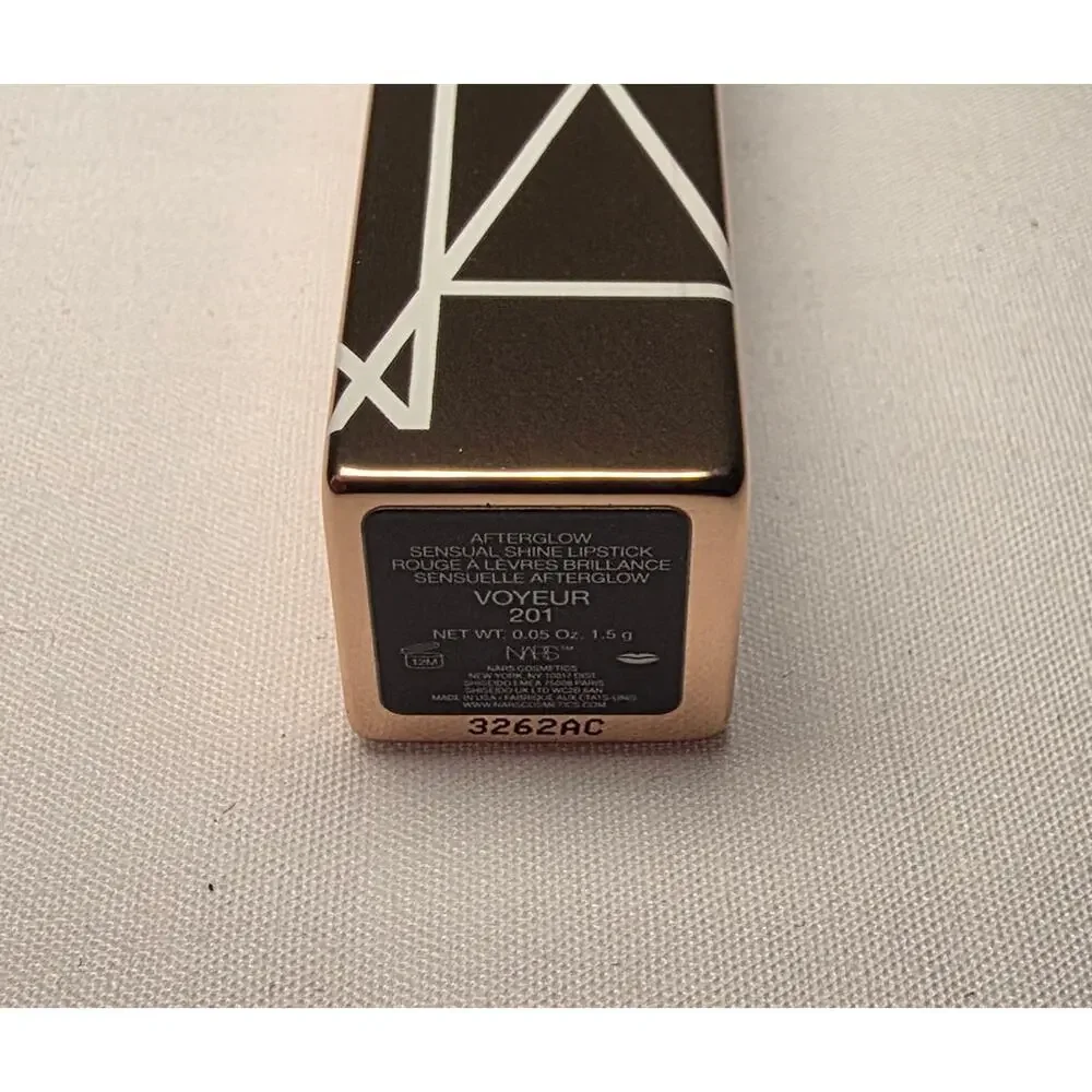 NARS Hydrating Lipstick Afterglow Sensual Shine VOYEUR 201 NIB Full Size